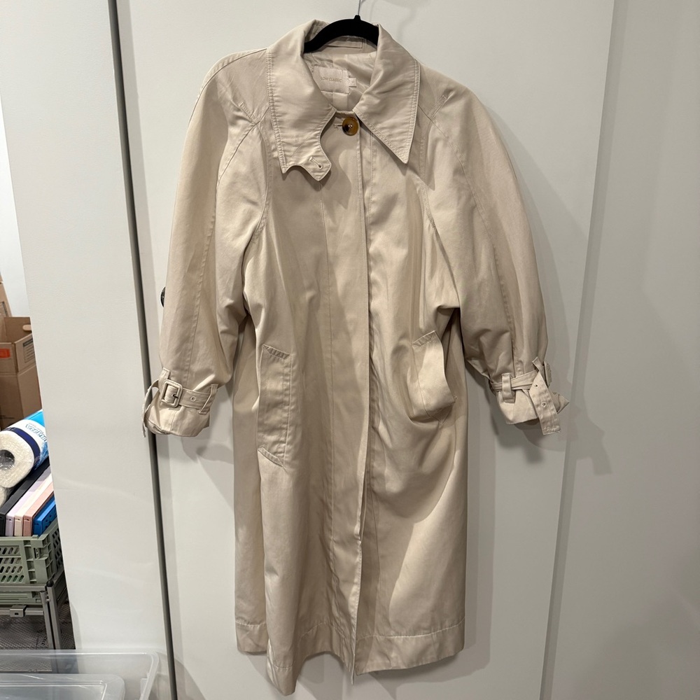 Low Classic 20SS ARMHOLE STITCH TRENCH COAT - BEIGE Size S